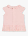 T-shirt blush à motif flamants rose FAWILLOW / 23E1BFQ1TEED300