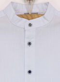 Chemise bleu ciel RINERAGE / 19E3PGF2CHM020
