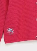 Cardigan rose RUISAKETTE / 19E2PFP1CAR309