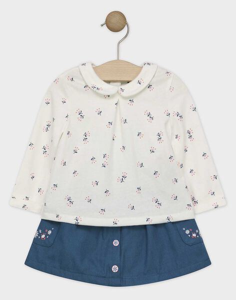 Ensemble Brassiere Imprimee Et Jupe Bebe Fille Ensemble Brassiere Imprimee Et Jupe Bebe Fille