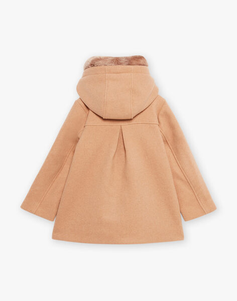 Duffle coat beige foncé DRADUFETTE / 22H2PFM2MANA014