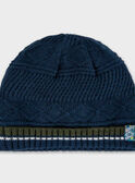 Bonnet bleu marine PITOILAGE / 18H4PGH1BON713