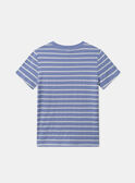 T-shirt Rayé Singe MEMONKAGE / 25E3PG81TMC221