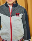 Haut de jogging gris et rouge basket DIBOAGE A SUPP / 22H3PGL1JGHJ921