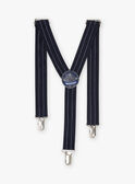 Bretelles élastiques bleu marine enfant garçon CIBRETAGE / 22E4PGH1BRE070