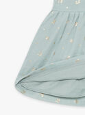 Robe et bloomer vert tendre à papillons FAIMA / 23E1BFD1CHS612