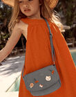 Sac besace denim clair FLYSAETTE / 23E4PFR1BESP272