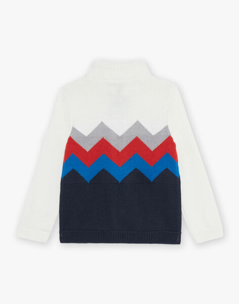 Gilet en maille à col fourré DOLAIRAGE / 22H3PGX2GIL001