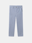 Pantalon de costume bleu MREPANTAGE / 25E3PGL2PAN213