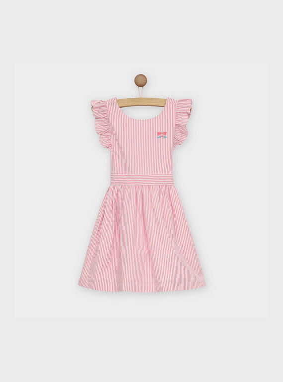 Robe chasuble rose RUSILETTE / 19E2PFF3CHS318