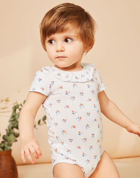Body écru à imprimé fleuri FAZAZA / 23E1BFR1BOD001