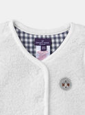 Gilet sans manches réversible carreaux LAOLO / 24H1BGQ1CSM001