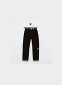 Pantalon noir POBOUAGE / 18H3PGP1PAN816