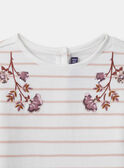 T-shirt marinière rose sequins MIXMARETTE 1 / 25E2PF51TML001