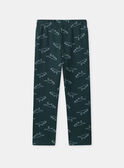 Pyjama tricolore imprimé dinosaures Garçon NUIDINAGE / 25H5PGB6PYJ001
