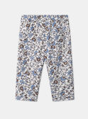 Pantalon imprimé fleuri LARENE / 24H1BFS1PANA002