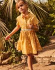 Robe chemise jaune à fleurs FASOLETTE / 23E2PF82ROBB105