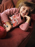Ensemble pyjama de Noël rouge en velours GLULAGE / 23H5PGG1PYJF511