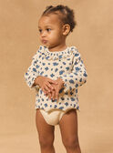 Body manches longues imprimé floral MADANNA / 25E1BF82BOD114