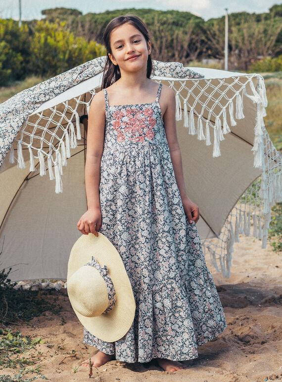 Robe longue à fleurs MRASORETTE / 25E2PFR1RBSC243