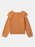 Gilet orange à volants MLOGILETTE / 25E2PFP1CAR400