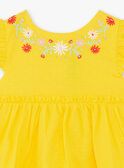 Robe Jaune TYGLORIA / 20E1BFZ2ROB102