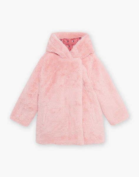 Doudoune réversible rose DRAPARETTE / 22H2PFM1D3ED312