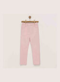 Pantalon rose RAMUFETTE3 / 19E2PFB3PAND300