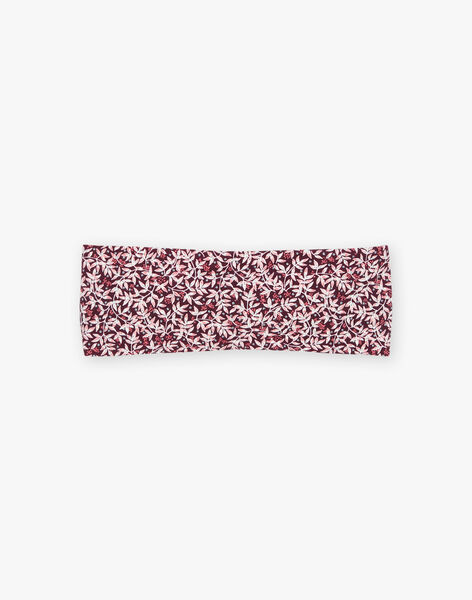 Bandeau élastique à imprimé fleuri DUTURBETTE / 22H4PFR1BAN709