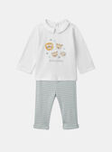Pyjama à côtes MEBENOIT / 25E5BGF1PYJ001