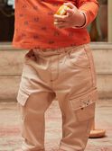Pantalon cargo beige clair GABERNARD / 23H1BG71PAN801