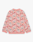 Bomber rose pâle à fleurs FITEDETTE / 23E2PFD1CARD318