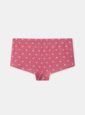 Lot de 5 culottes à rayures, imprimés ou uni Fille NEJUETTE / 25H5PFC3SHY001