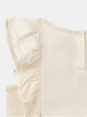 Tee Shirt Manches Courtes Vanille KIMIETTE / 24E2PFC1TMC114