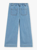 Jean wide legs bleu FADYETTE / 23E2PF81PANP272