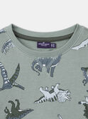 Sweat-Shirt Dinosaures MISWETAGE / 25E3PG91SWEG600
