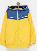 Blouson bicolore à capuche NABLOUFAGE / 18E3PGF2BLO010