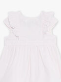 Robe de cérémonie et bloomer bébé fille CAJUSTINE / 22E1BFH1ROB301