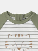 T-shirt de bain UPF 50+ rayée MISAMUEL / 25E4BGC1TUV005