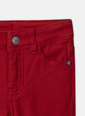 Pantalon Rouge NOCINAGE / 25H3PGP1PAN510