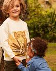 Sweat Jacquard vanille FALEOPAGE / 23E3PG81SWE114