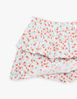 Débardeur et jupe short rouge et bleu en jersey FRUVETTE / 23E2PFU2ENSF507