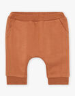 Ensemble haut écru, pantalon et chausettes caramel FORTUNATO / 23E0CM61ENS817