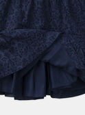 Robe fleurie à volants MREDEVETTE / 25E2PFL2ROB070