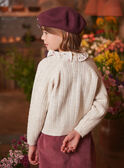 Cardigan Ecru chiné LUCARDETTE / 24H2PFM1CAR006