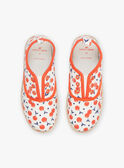 Slip-on écru à imprimé cerises FABALETTE / 23N10PF41D16001