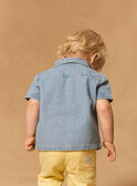 Chemise manches courtes denim MAMAX / 25E1BGK1CHMP272