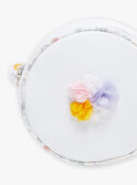 Sac bandoulière fleurs multicolores enfant fille CLUSETTE / 22E4PF11BES001