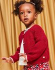 Gilet en tricot rouge DAOLIVIA / 22H1BFX2CARF526