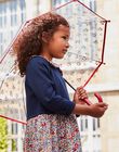 Parapluie transparent à imprimé fleuri DIPLUETTE / 22H4PFE1PUI961
